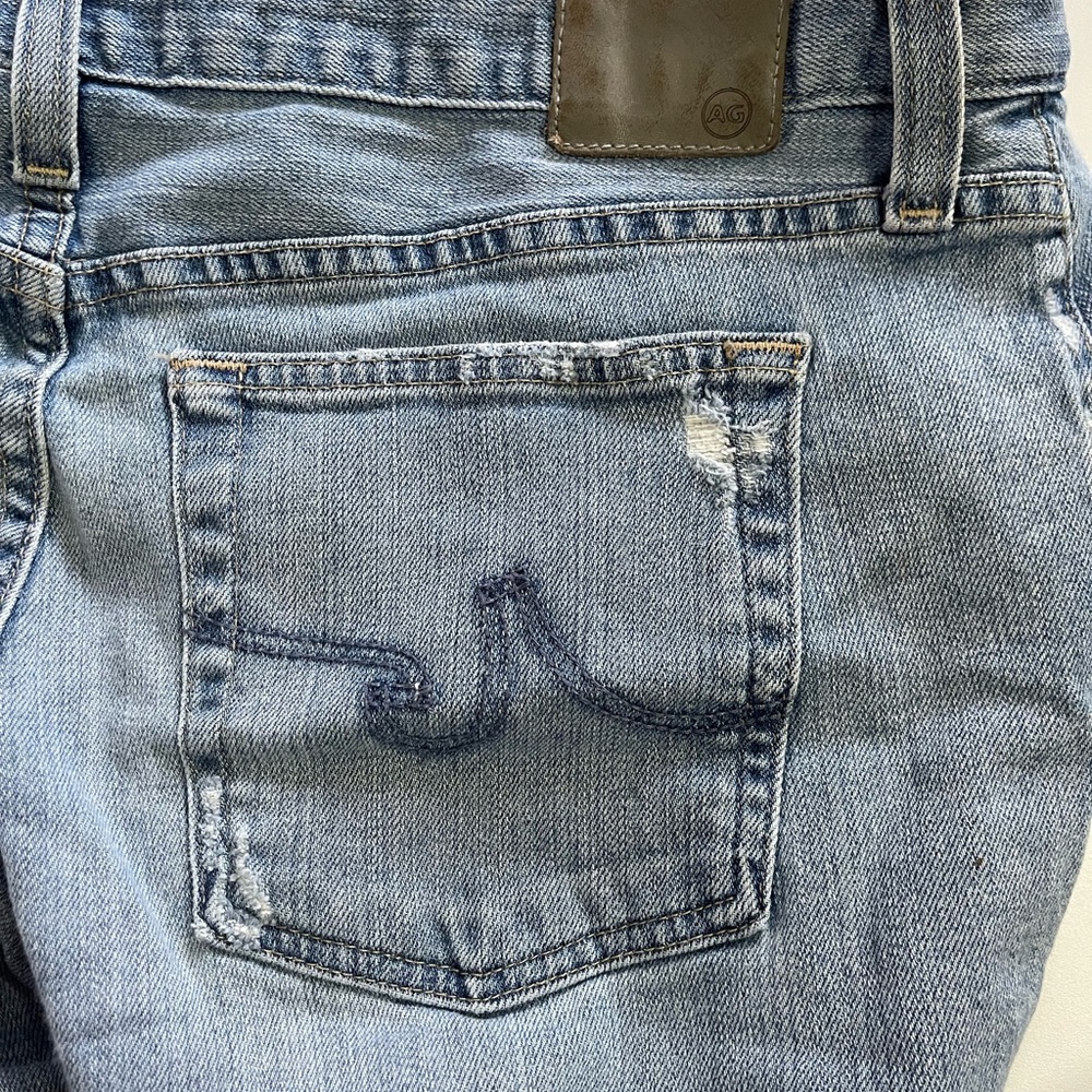 AG Jeans the Nolan Ankle Petite Relaxed Slim Distressed size 30P - Picture 6 of 7